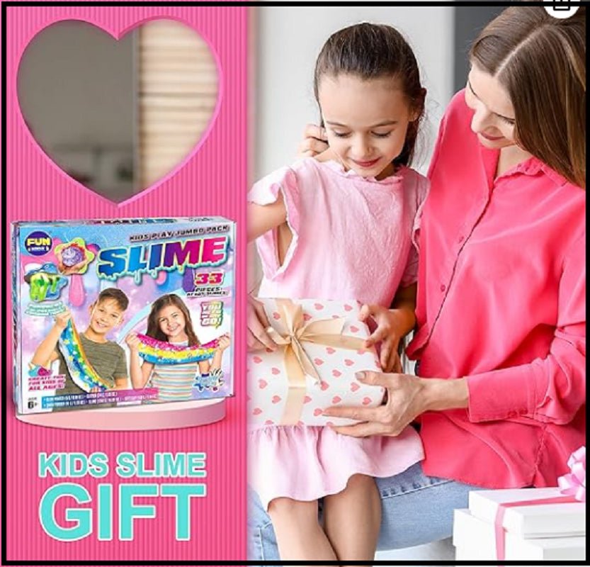 Kit Slime 33 Pots – Coffret Créatif Enfant - SlimeLab