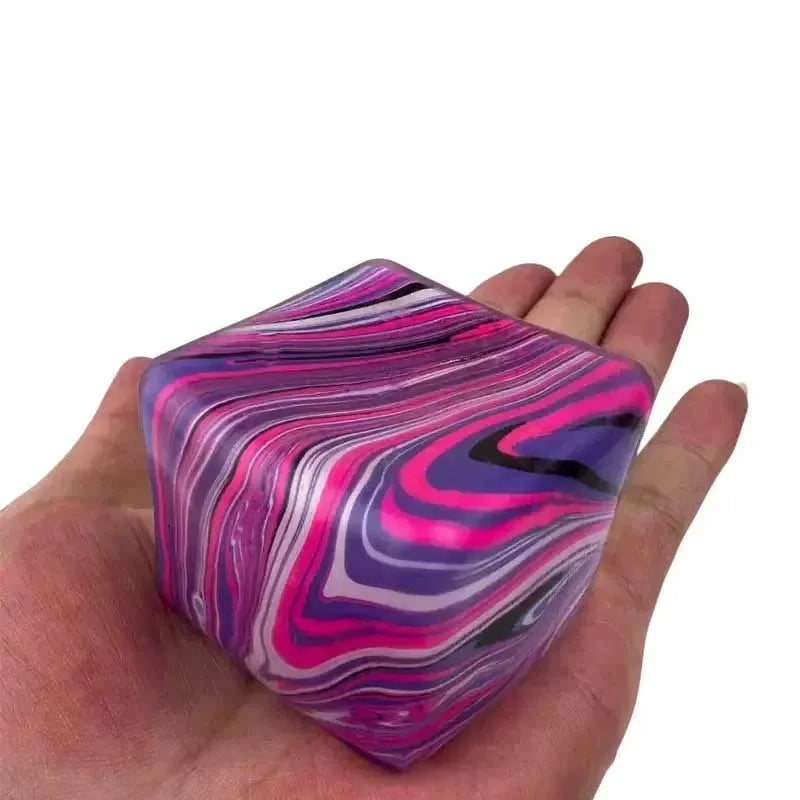 Needoh Soft and Glutinous Sensory Stress-Relief Toy Cube Filled with Gel Stretchable Ball Soft Ice Blind Box Slow Rebound