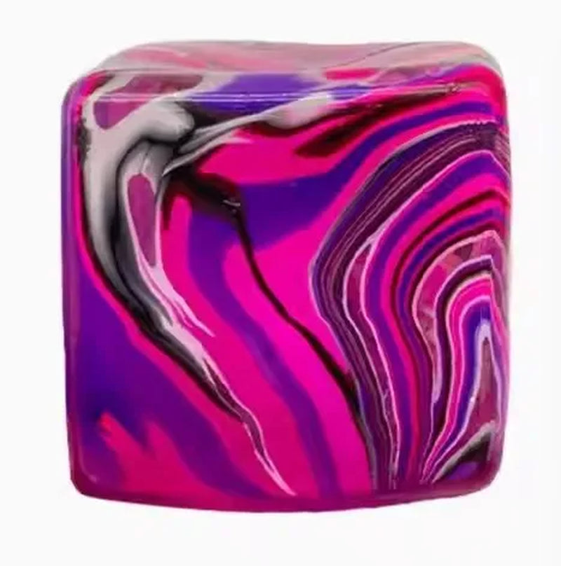 2026Newneedoh Nice Sensory Cube, Anti-Stress Tool for Anxiety and Concentration, Sensory Desk Cube for Adults and Kids