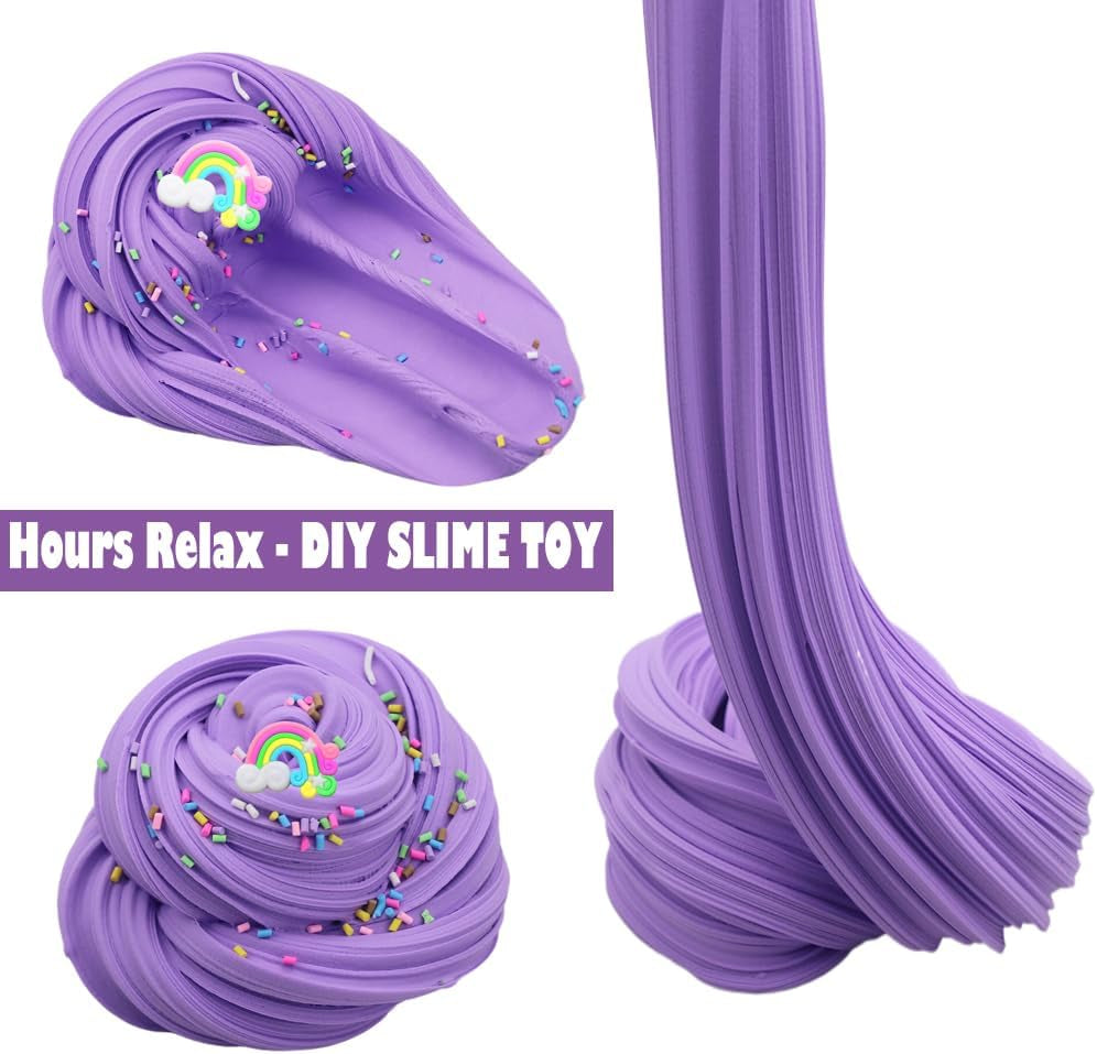 Butte Slime Kit 11 Pack Party Favor for Kids Color and Texture Experience Str...