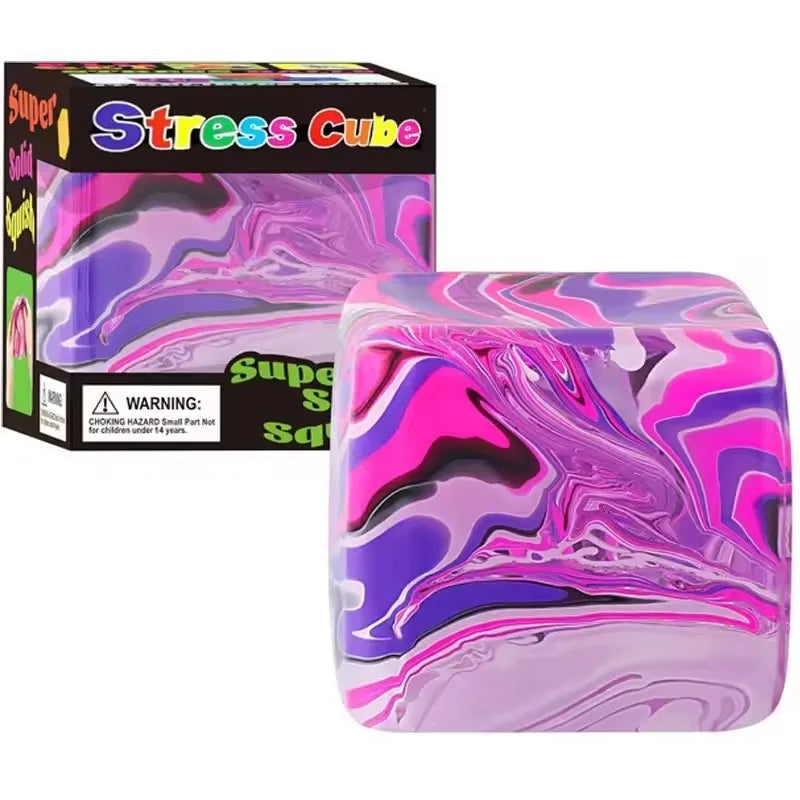 2026Newneedoh Nice Sensory Cube, Anti-Stress Tool for Anxiety and Concentration, Sensory Desk Cube for Adults and Kids