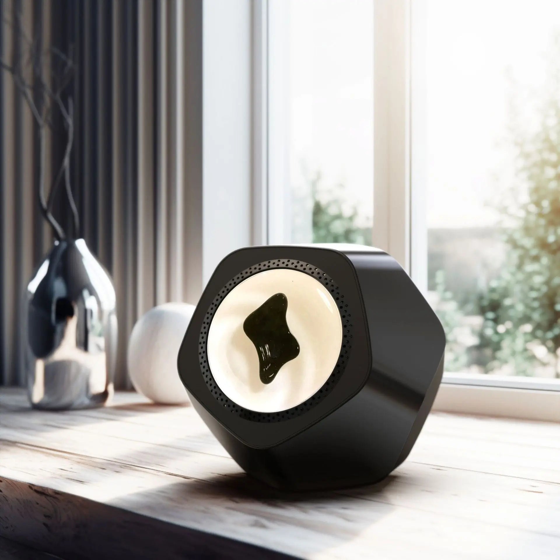 Enceinte Ferrofluide Flottante Magnétique - SlimeLab